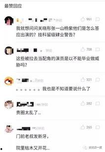 娱乐吃瓜酱院长的评论,揭秘娱乐圈幕后真相